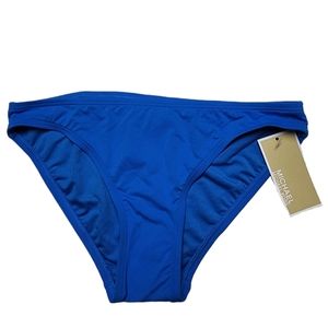 New Michael Kors Blue Bikini Bottom 1 Piece for Women Size Small